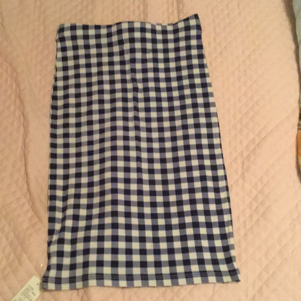 A blue and white skirt I forgot about lolz